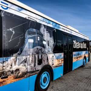 Neuer Bus in Lübbenau
